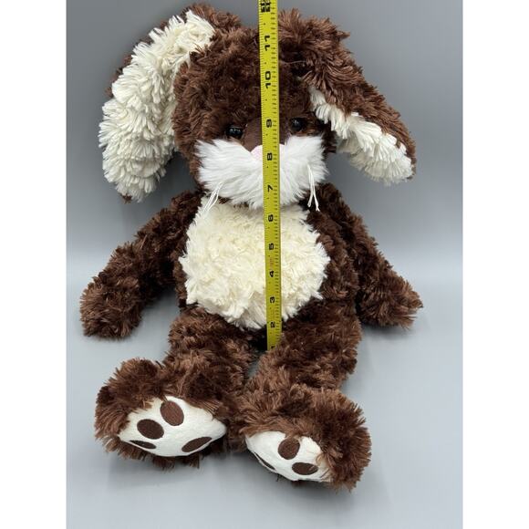 Ganz Bunny Rabbit Twitchie Brown & White Plush 16" Stuffed Animal - Picture 3 of 9